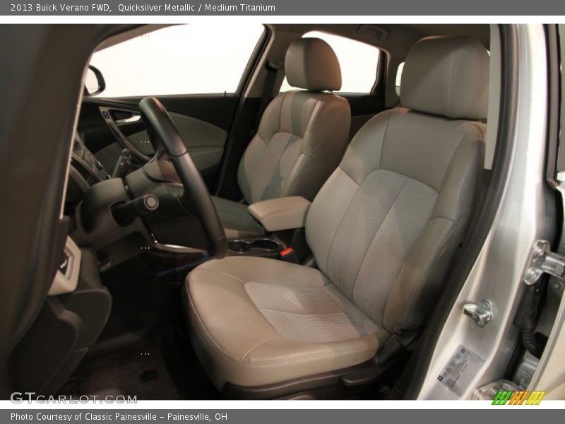 Quicksilver Metallic / Medium Titanium 2013 Buick Verano FWD