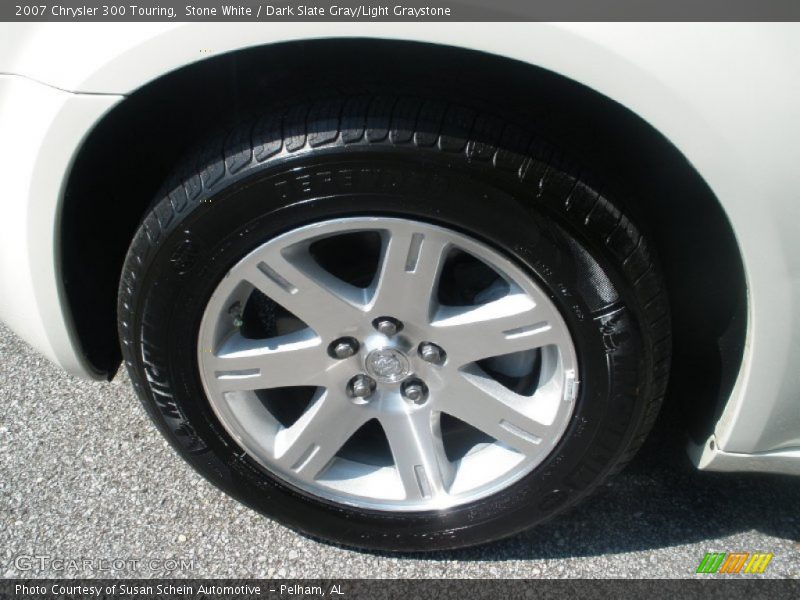 Stone White / Dark Slate Gray/Light Graystone 2007 Chrysler 300 Touring