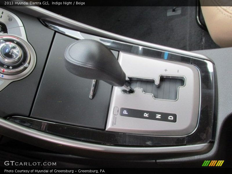 Indigo Night / Beige 2013 Hyundai Elantra GLS