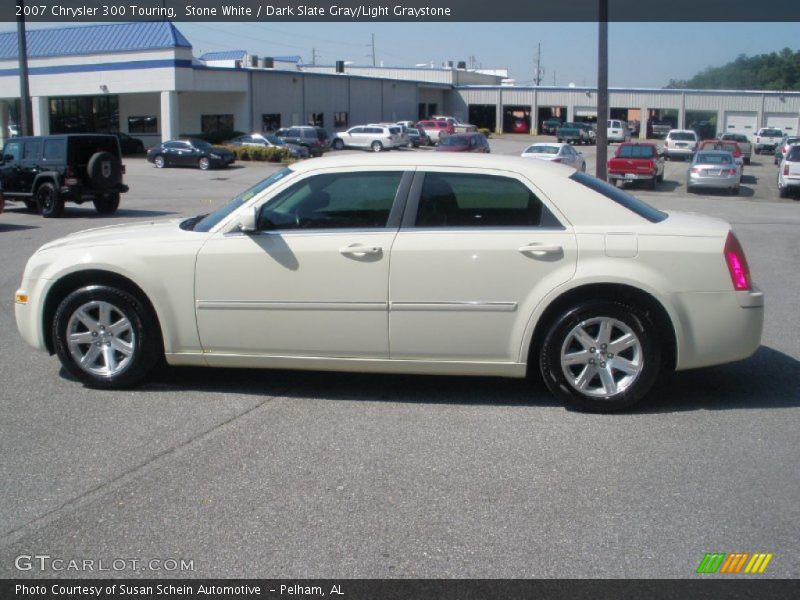 Stone White / Dark Slate Gray/Light Graystone 2007 Chrysler 300 Touring