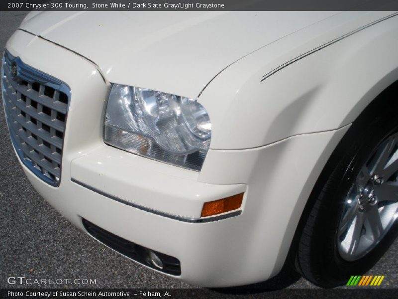 Stone White / Dark Slate Gray/Light Graystone 2007 Chrysler 300 Touring