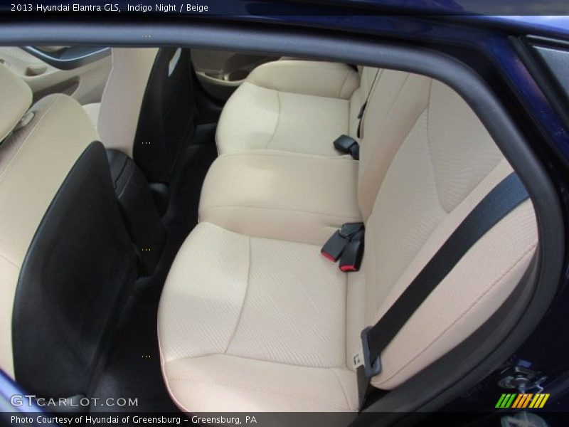 Indigo Night / Beige 2013 Hyundai Elantra GLS