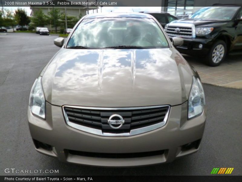 Pebble Beach Metallic / Cafe Latte 2008 Nissan Maxima 3.5 SL