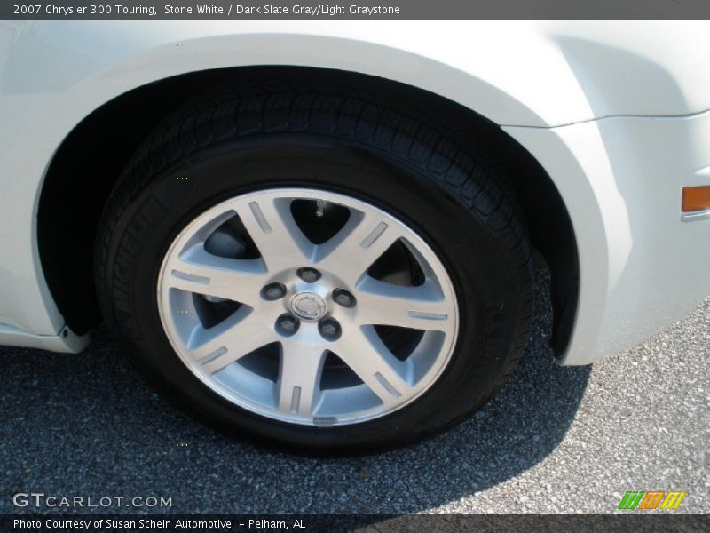 Stone White / Dark Slate Gray/Light Graystone 2007 Chrysler 300 Touring