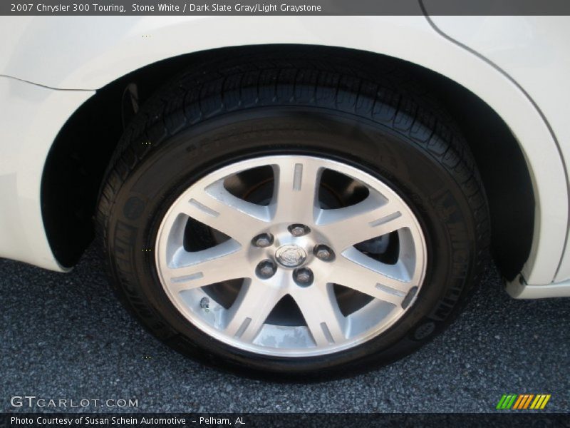 Stone White / Dark Slate Gray/Light Graystone 2007 Chrysler 300 Touring
