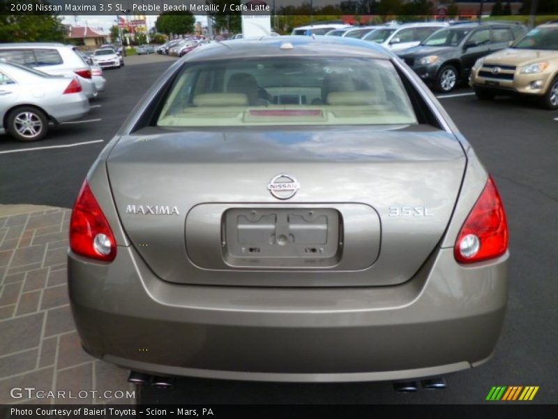 Pebble Beach Metallic / Cafe Latte 2008 Nissan Maxima 3.5 SL