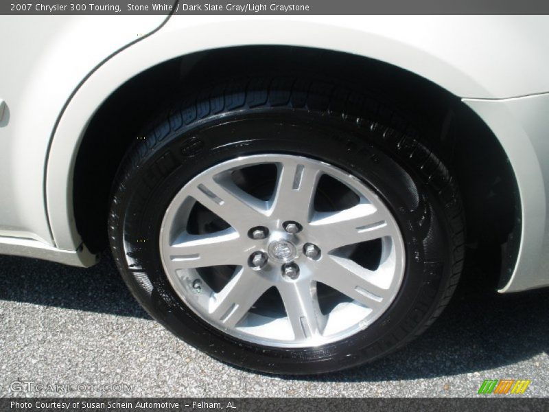 Stone White / Dark Slate Gray/Light Graystone 2007 Chrysler 300 Touring