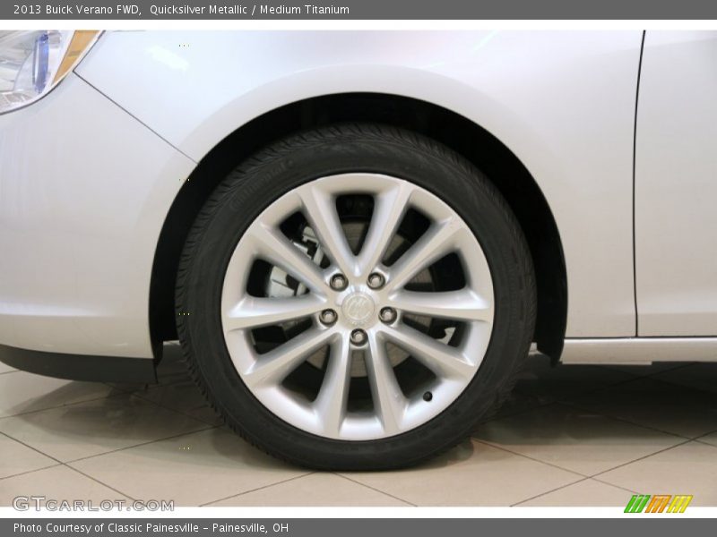 Quicksilver Metallic / Medium Titanium 2013 Buick Verano FWD