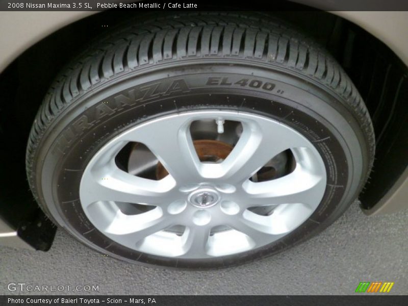 Pebble Beach Metallic / Cafe Latte 2008 Nissan Maxima 3.5 SL