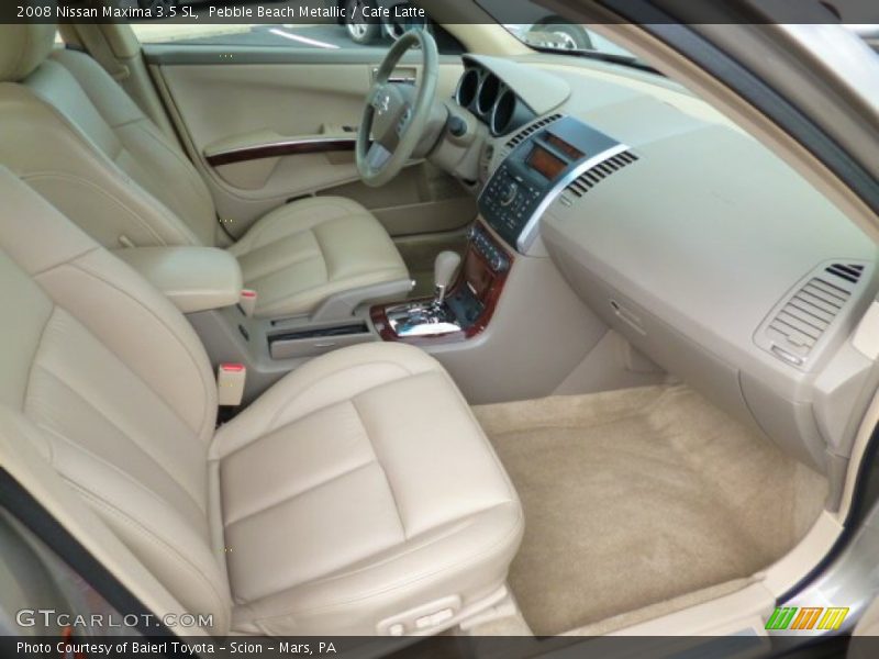 Pebble Beach Metallic / Cafe Latte 2008 Nissan Maxima 3.5 SL