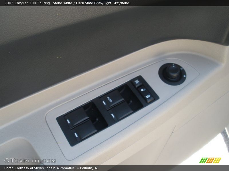 Stone White / Dark Slate Gray/Light Graystone 2007 Chrysler 300 Touring
