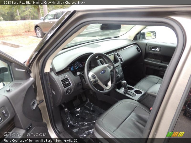 Mineral Gray Metallic / Charcoal Black 2013 Ford Flex SEL