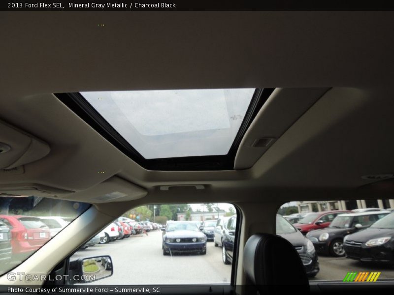 Mineral Gray Metallic / Charcoal Black 2013 Ford Flex SEL