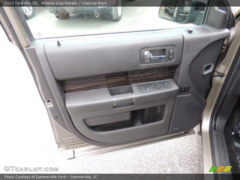 Mineral Gray Metallic / Charcoal Black 2013 Ford Flex SEL