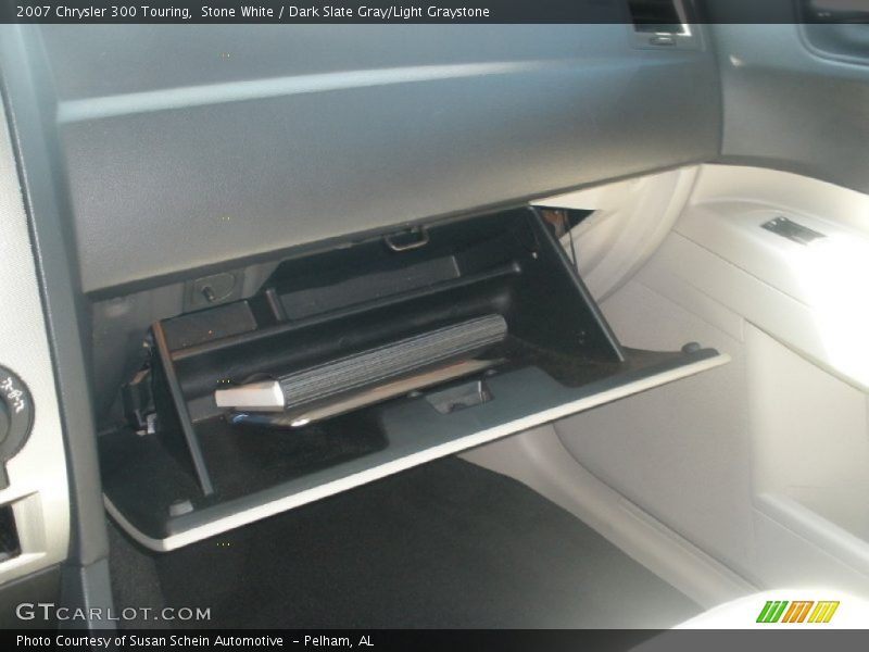 Stone White / Dark Slate Gray/Light Graystone 2007 Chrysler 300 Touring