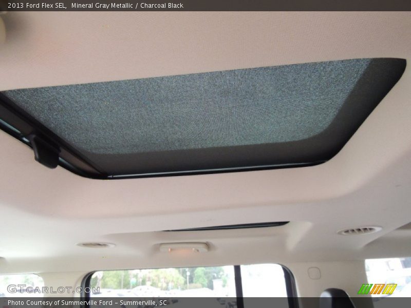 Mineral Gray Metallic / Charcoal Black 2013 Ford Flex SEL