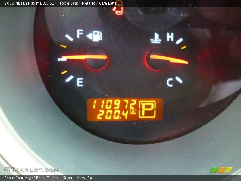 Pebble Beach Metallic / Cafe Latte 2008 Nissan Maxima 3.5 SL