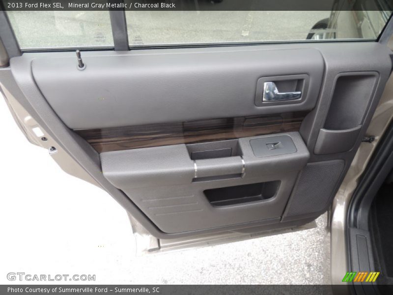 Mineral Gray Metallic / Charcoal Black 2013 Ford Flex SEL