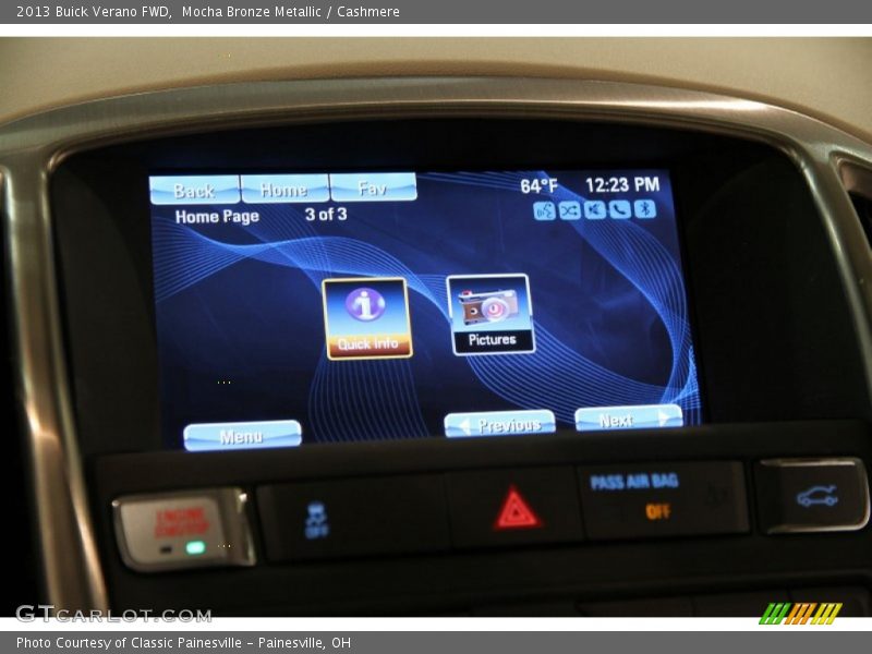 Mocha Bronze Metallic / Cashmere 2013 Buick Verano FWD