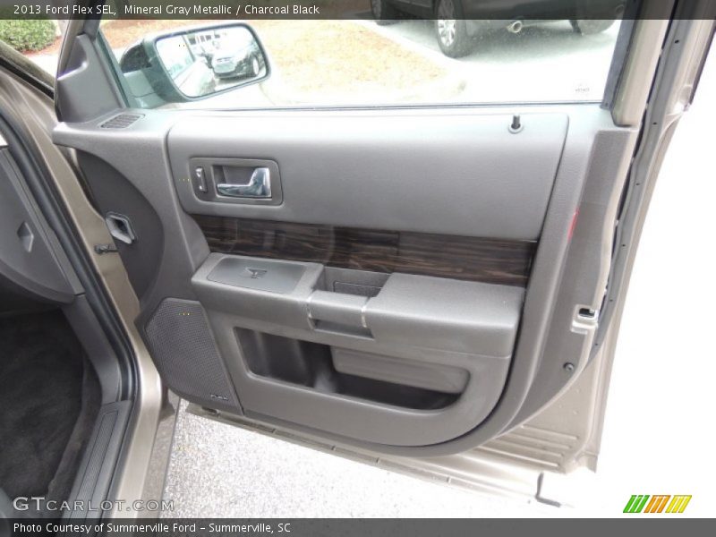 Mineral Gray Metallic / Charcoal Black 2013 Ford Flex SEL