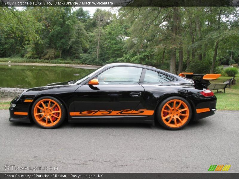  2007 911 GT3 RS Black/Orange