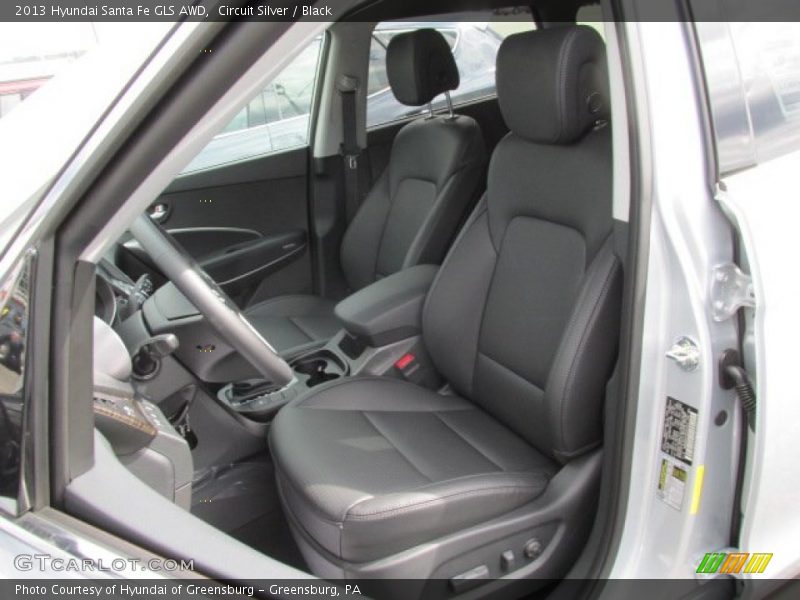 Front Seat of 2013 Santa Fe GLS AWD