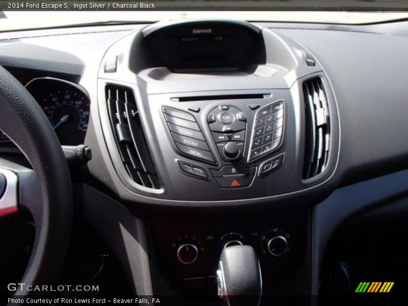 Ingot Silver / Charcoal Black 2014 Ford Escape S