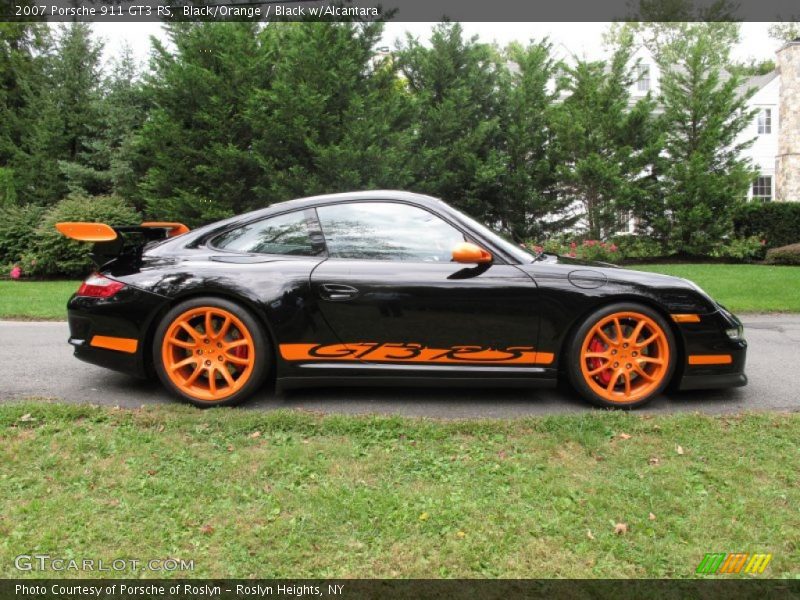  2007 911 GT3 RS Black/Orange