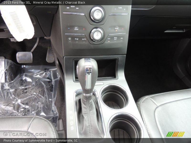 Mineral Gray Metallic / Charcoal Black 2013 Ford Flex SEL