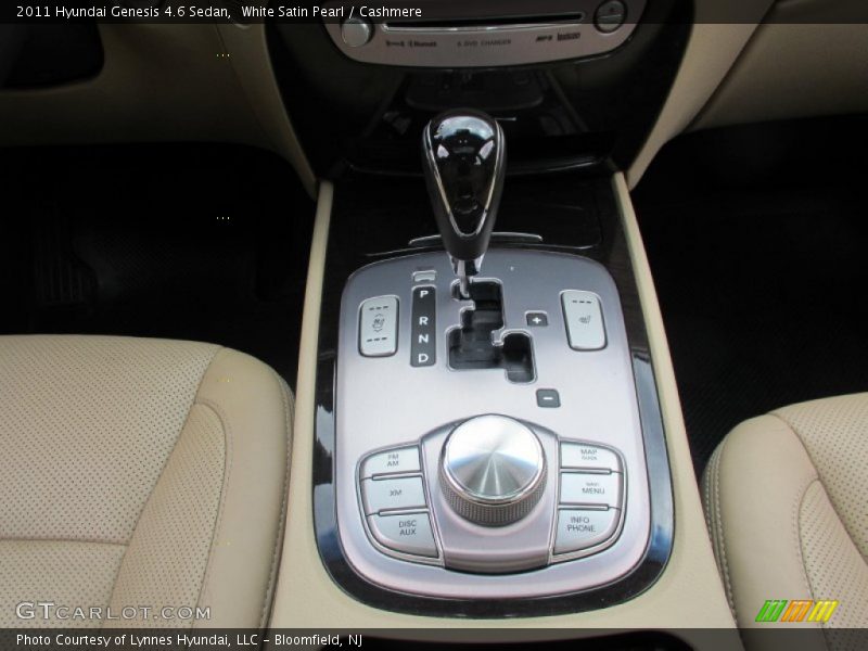 White Satin Pearl / Cashmere 2011 Hyundai Genesis 4.6 Sedan