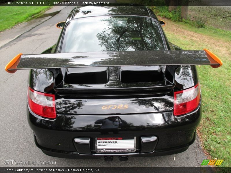 Black/Orange / Black w/Alcantara 2007 Porsche 911 GT3 RS