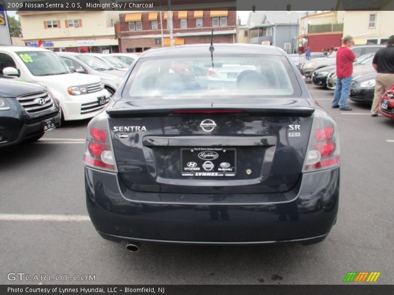 Midnight Sky / Charcoal 2009 Nissan Sentra 2.0 S