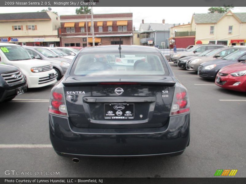 Midnight Sky / Charcoal 2009 Nissan Sentra 2.0 S