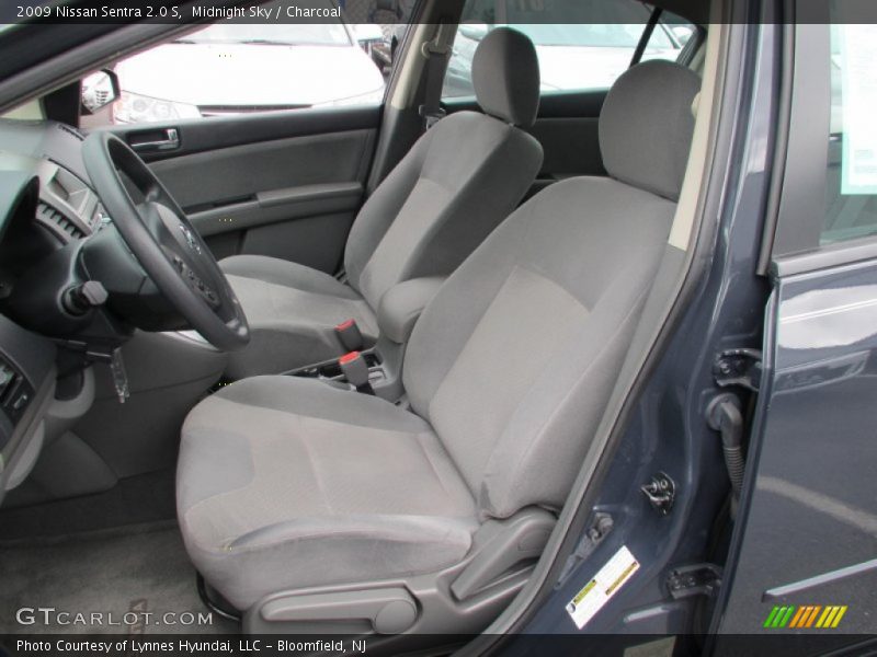 Midnight Sky / Charcoal 2009 Nissan Sentra 2.0 S