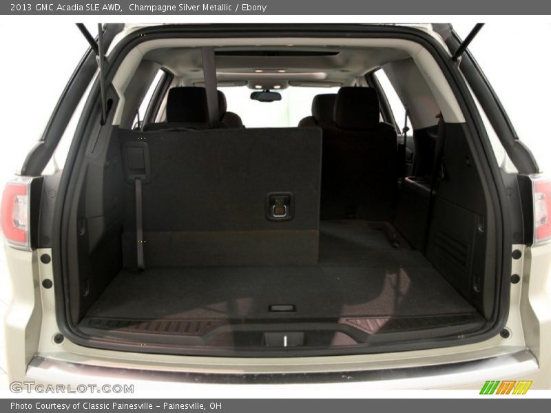 Champagne Silver Metallic / Ebony 2013 GMC Acadia SLE AWD