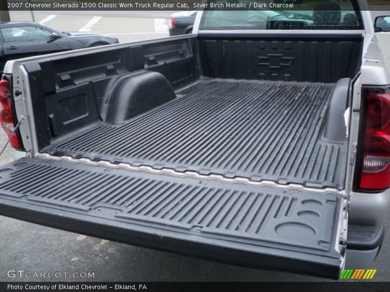 Silver Birch Metallic / Dark Charcoal 2007 Chevrolet Silverado 1500 Classic Work Truck Regular Cab