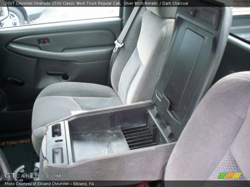 Silver Birch Metallic / Dark Charcoal 2007 Chevrolet Silverado 1500 Classic Work Truck Regular Cab