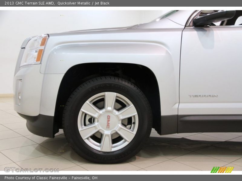 Quicksilver Metallic / Jet Black 2013 GMC Terrain SLE AWD