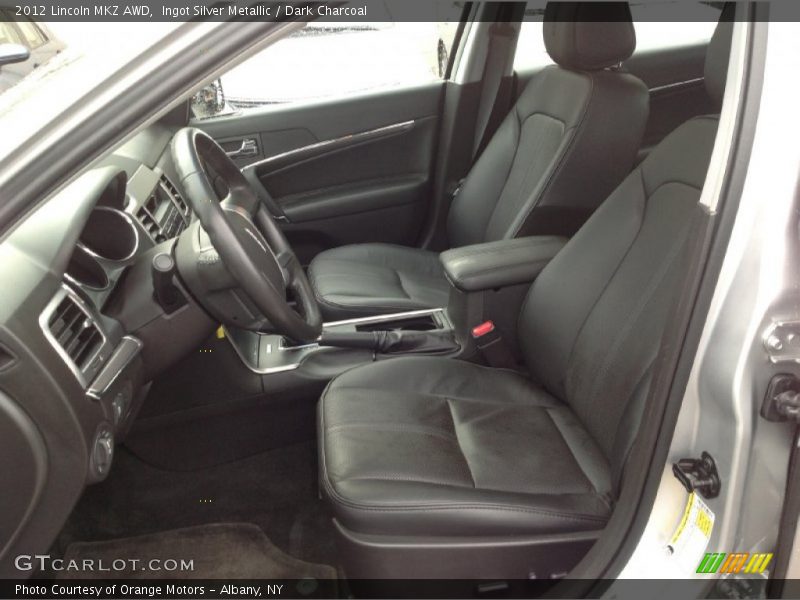 Ingot Silver Metallic / Dark Charcoal 2012 Lincoln MKZ AWD