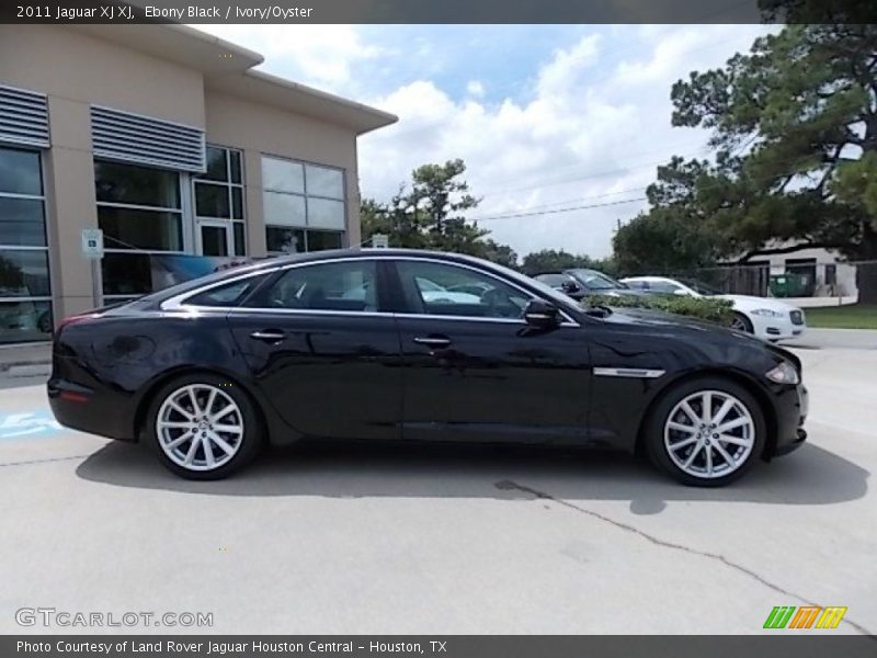 Ebony Black / Ivory/Oyster 2011 Jaguar XJ XJ