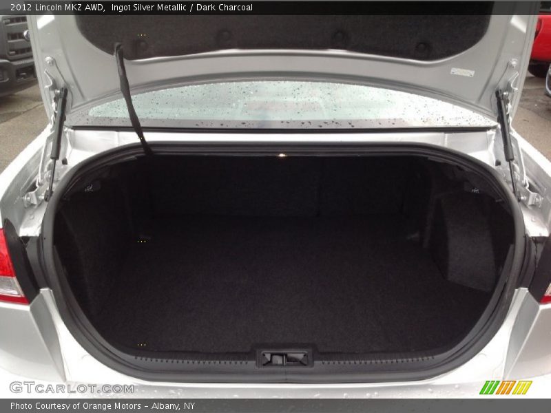 Ingot Silver Metallic / Dark Charcoal 2012 Lincoln MKZ AWD