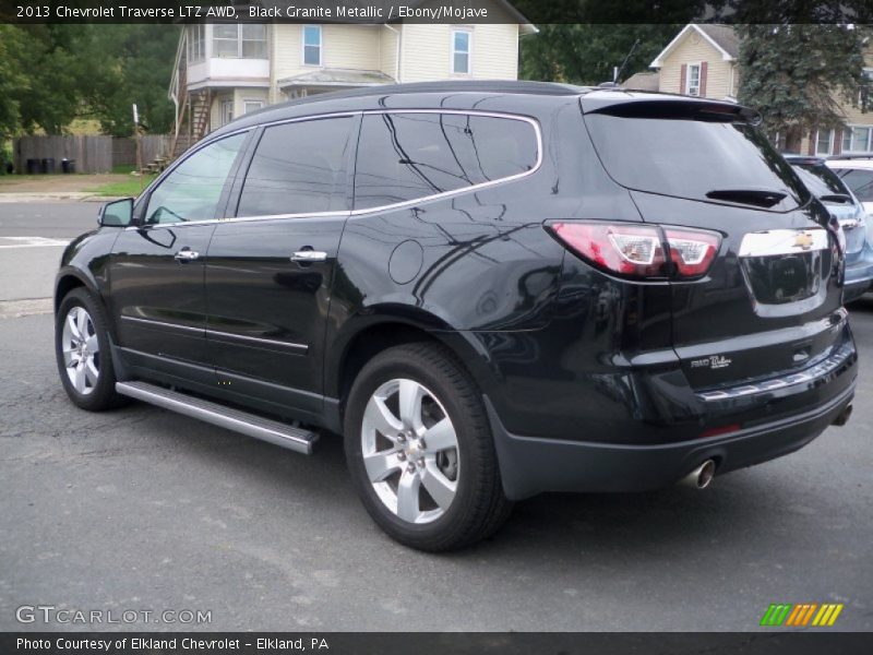 Black Granite Metallic / Ebony/Mojave 2013 Chevrolet Traverse LTZ AWD