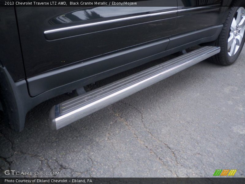 Black Granite Metallic / Ebony/Mojave 2013 Chevrolet Traverse LTZ AWD