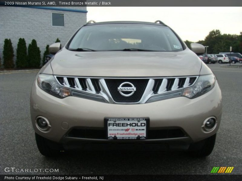 Tinted Bronze Metallic / Black 2009 Nissan Murano SL AWD