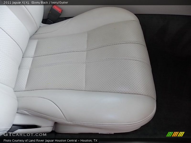 Ebony Black / Ivory/Oyster 2011 Jaguar XJ XJ