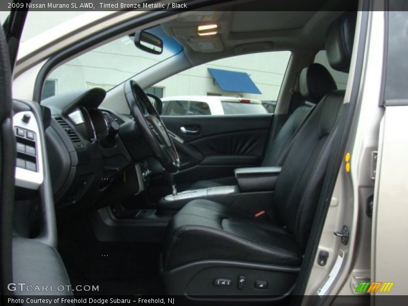 Tinted Bronze Metallic / Black 2009 Nissan Murano SL AWD