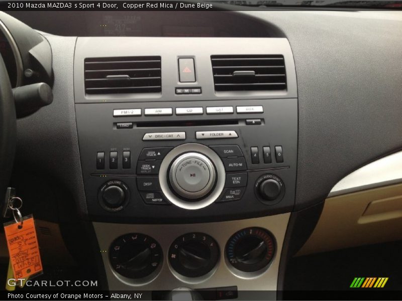 Copper Red Mica / Dune Beige 2010 Mazda MAZDA3 s Sport 4 Door