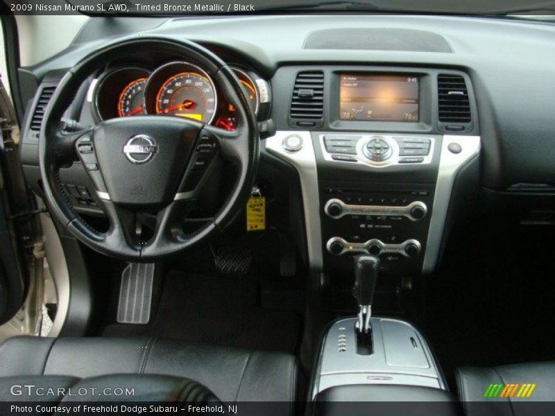 Tinted Bronze Metallic / Black 2009 Nissan Murano SL AWD
