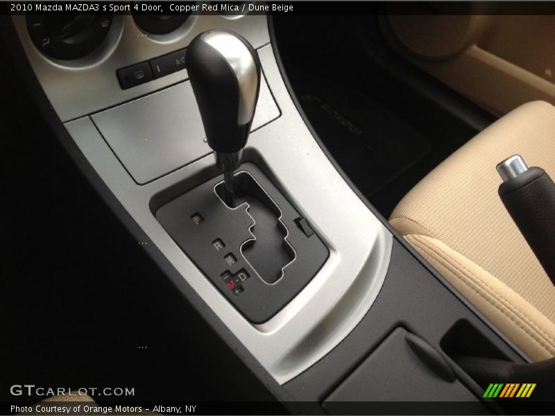 Copper Red Mica / Dune Beige 2010 Mazda MAZDA3 s Sport 4 Door
