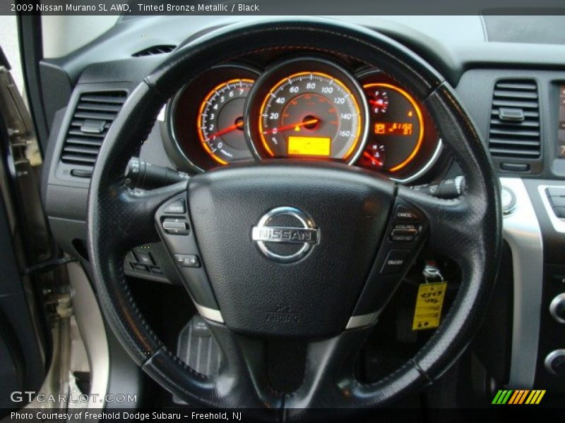 Tinted Bronze Metallic / Black 2009 Nissan Murano SL AWD